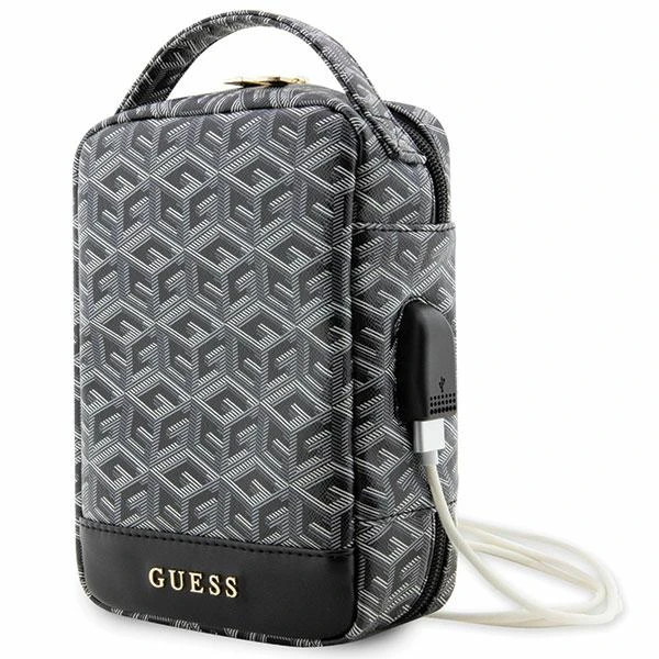 Guess krepšys GCube Stripes (GUHBHGCFSEK) juodos spalvos aprašymas - Prekės nuotrauka