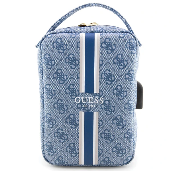 Guess krepšys GCube Stripes (GUHBP4RPSB) mėlynos spalvos aprašymas - Prekės nuotrauka Guess krepšys GCube Stripes (GUHBP4RPSB) mėlynos spalvos aprašymas - Prekės nuotrauka