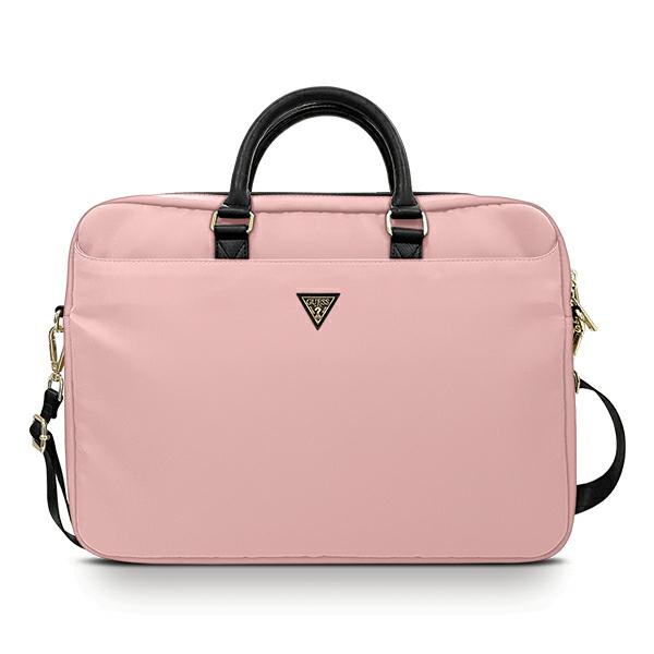 Guess Krepšys GUCB15NTMLLP 16″ rožinės spalvos Nylon Triangle Logo aprašymas - Prekės nuotrauka Guess Krepšys GUCB15NTMLLP 16″ rožinės spalvos Nylon Triangle Logo aprašymas - Prekės nuotrauka