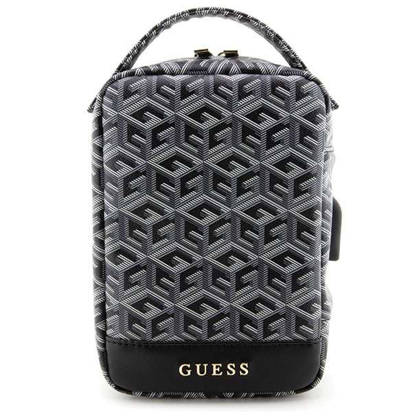 Guess krepšys GUHBHGCFSEK juodos spalvos GCube Stripe aprašymas - Prekės nuotrauka