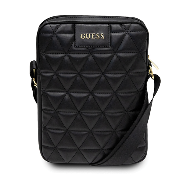 Guess krepšys GUTB10QLBK 10″ juodos spalvos Quilted planšetės krepšys aprašymas - Prekės nuotrauka