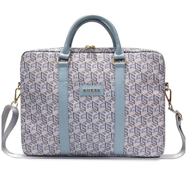 Guess nešiojamojo kompiuterio krepšys GUCB15HGCFSEB 16″ mėlynas GCube Stripes aprašymas - Prekės nuotrauka