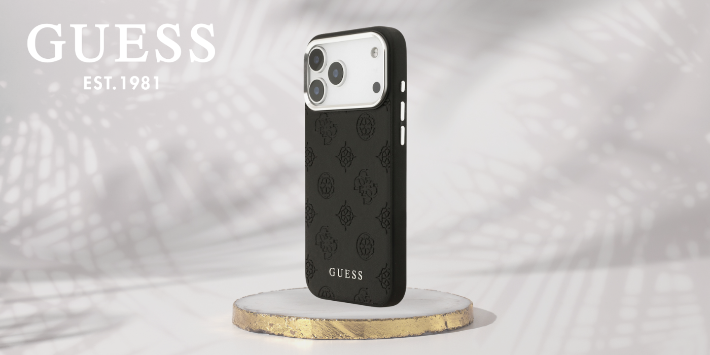 Guess Peony Hot Stamp Script MagSafe dėklas skirtas Apple iPhone 17 Pro Max Juodas aprašymas - Prekės nuotrauka Guess Peony Hot Stamp Script MagSafe dėklas skirtas Apple iPhone 17 Pro Max Juodas aprašymas - Prekės nuotrauka