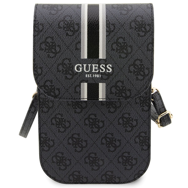 Guess rankinė GUWBP4RPSK juodos spalvos 4G Stripes aprašymas - Prekės nuotrauka