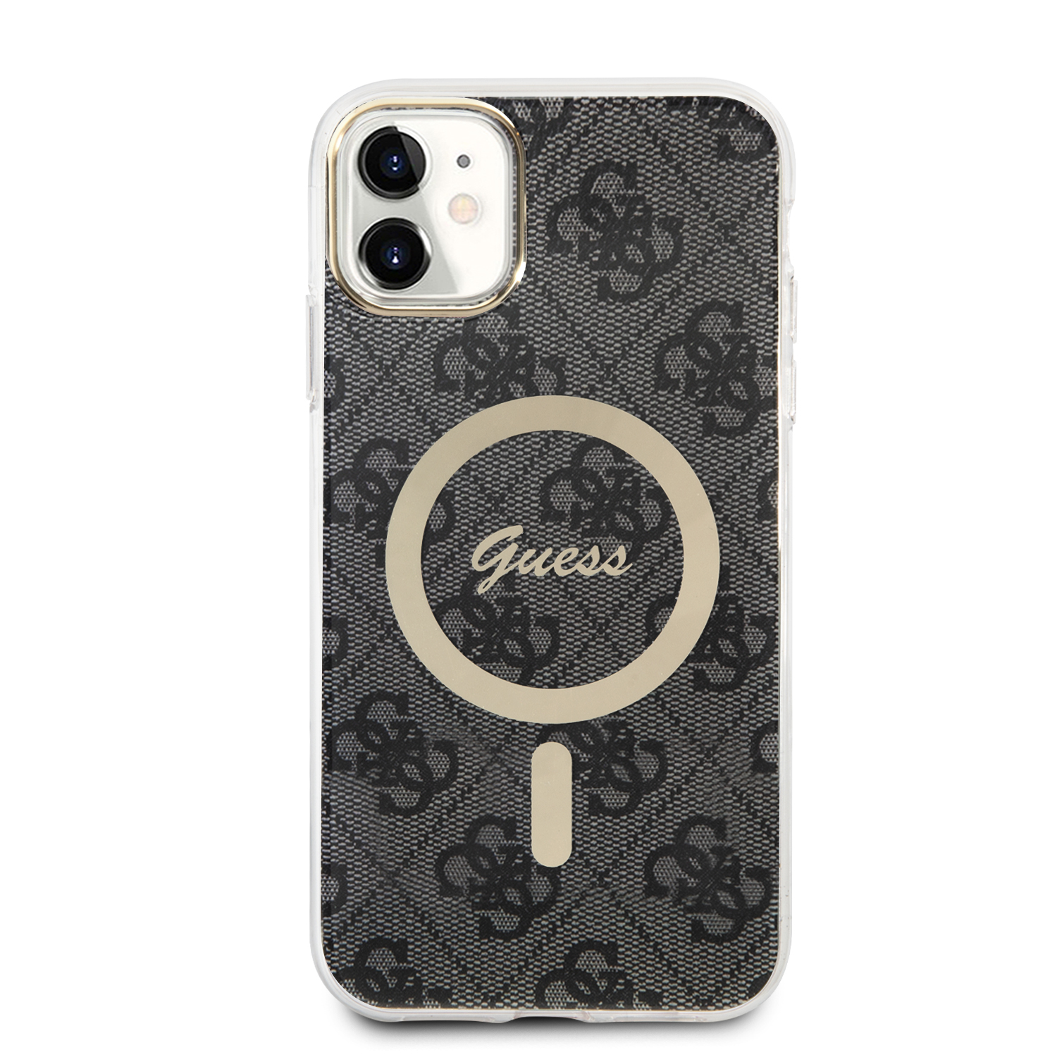 Guess Rinkinys GUBPN61H4EACSK Dėklas + Įkroviklis Apple iPhone 11 6.1″ juodos spalvos Hard Dėklas 4G Print MagSafe aprašymas - Prekės nuotrauka Guess Rinkinys GUBPN61H4EACSK Dėklas + Įkroviklis Apple iPhone 11 6.1″ juodos spalvos Hard Dėklas 4G Print MagSafe aprašymas - Prekės nuotrauka