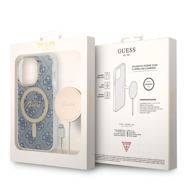 Guess Rinkinys GUBPP14XH4EACSB Dėklas+ Įkroviklis Apple iPhone 14 Pro Max 6,7″ mėlynas kietas dėklas 4G Print M aprašymas - Prekės nuotrauka Guess Rinkinys GUBPP14XH4EACSB Dėklas+ Įkroviklis Apple iPhone 14 Pro Max 6,7″ mėlynas kietas dėklas 4G Print M aprašymas - Prekės nuotrauka