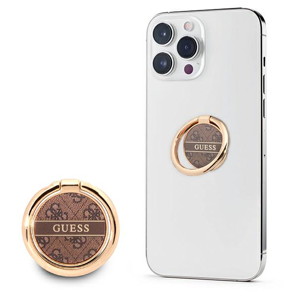 Guess žiedas-stovas GURSHG4SW rudas 4G aprašymas - Prekės nuotrauka
