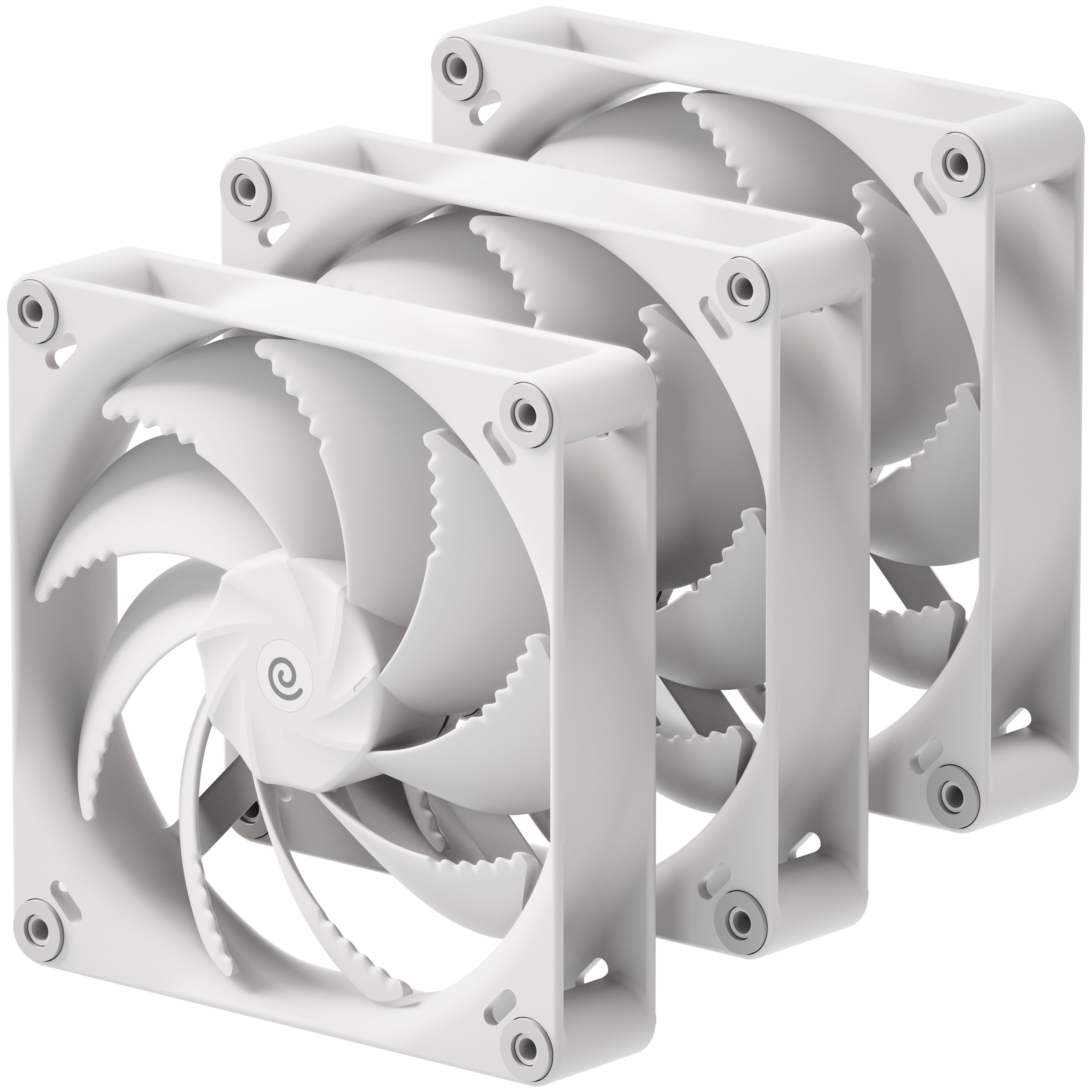 HAVN H14 PWM Fan – Triple Pack, 140mm, baltas aprašymas - Prekės nuotrauka