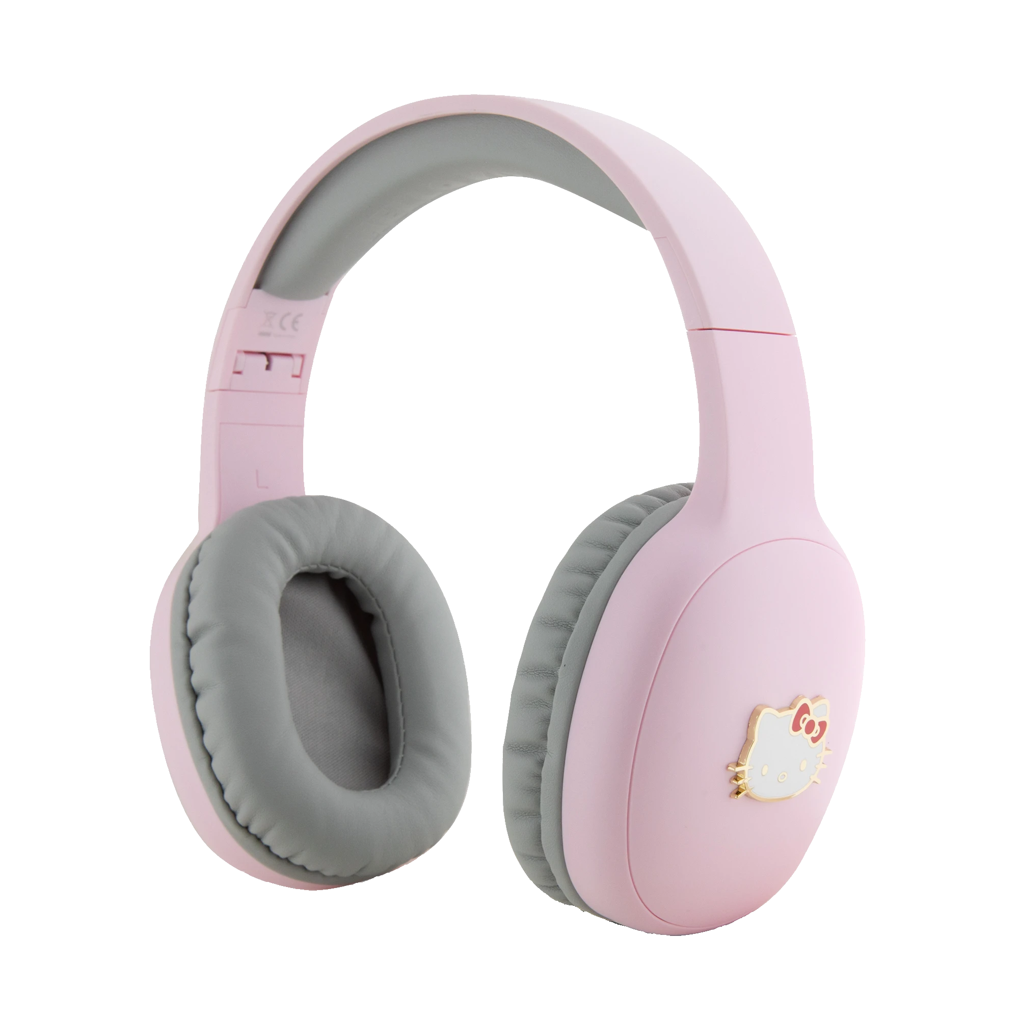 Hello Kitty Bluetooth ausinės HKBHA1BKHLMP rožinės spalvos Metal Logo aprašymas - Prekės nuotrauka Hello Kitty Bluetooth ausinės HKBHA1BKHLMP rožinės spalvos Metal Logo aprašymas - Prekės nuotrauka