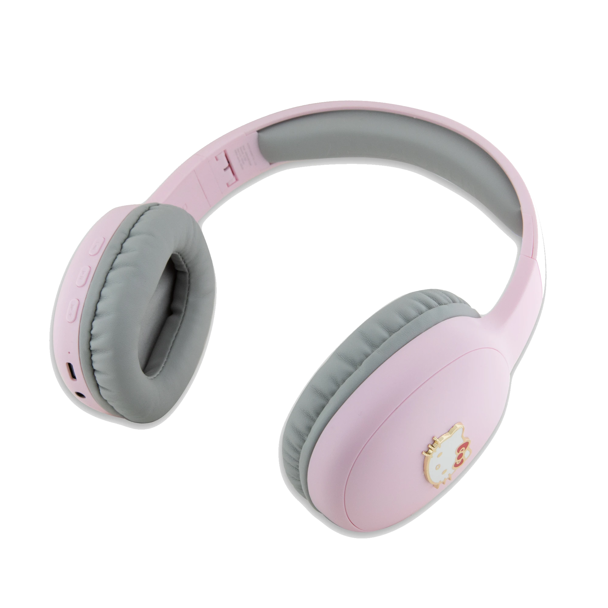 Hello Kitty Bluetooth ausinės HKBHA1BKHLMP rožinės spalvos Metal Logo aprašymas - Prekės nuotrauka Hello Kitty Bluetooth ausinės HKBHA1BKHLMP rožinės spalvos Metal Logo aprašymas - Prekės nuotrauka