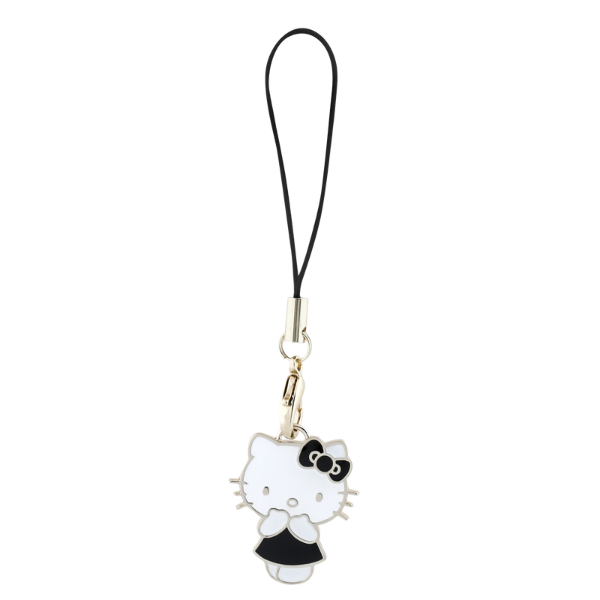 Hello Kitty HKCPMKK telefono virvelė, juodos spalvos, Charm Kitty Cute aprašymas - Prekės nuotrauka