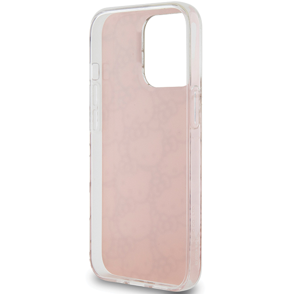 Hello Kitty HKHCN61HCHPEP iPhone 11 / Xr 6.1″ rožinės spalvos kietas dėklas IML Gradient Electrop Crowded Kitty Head aprašymas - Prekės nuotrauka