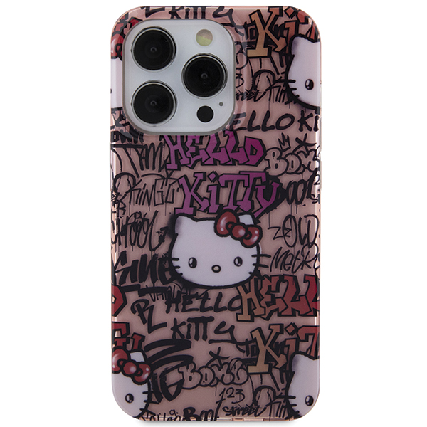 Hello Kitty HKHCP14XHDGPTP Apple iPhone 14 Pro Max 6.7″ rožinės spalvos kietas dėklas IML Tags Graffiti aprašymas - Prekės nuotrauka Hello Kitty HKHCP14XHDGPTP Apple iPhone 14 Pro Max 6.7″ rožinės spalvos kietas dėklas IML Tags Graffiti aprašymas - Prekės nuotrauka