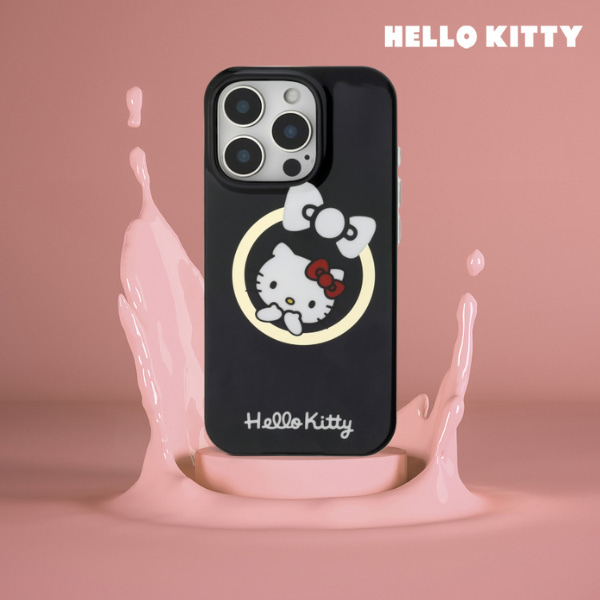Hello Kitty HKHMP16XHFLBK Apple iPhone 16 Pro Max 6,9″ juodos spalvos kietas dėklas IML Fun bow Magsafe aprašymas - Prekės nuotrauka Hello Kitty HKHMP16XHFLBK Apple iPhone 16 Pro Max 6,9″ juodos spalvos kietas dėklas IML Fun bow Magsafe aprašymas - Prekės nuotrauka