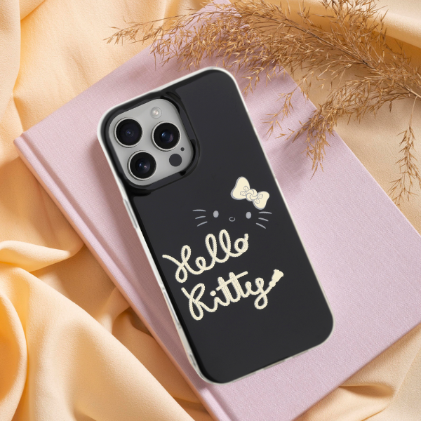 Hello Kitty HKHMP16XHGDIK Apple iPhone 16 Pro Max 6.9″ juodos spalvos kietas dėklas IML Golden Diva MagSafe aprašymas - Prekės nuotrauka Hello Kitty HKHMP16XHGDIK Apple iPhone 16 Pro Max 6.9″ juodos spalvos kietas dėklas IML Golden Diva MagSafe aprašymas - Prekės nuotrauka