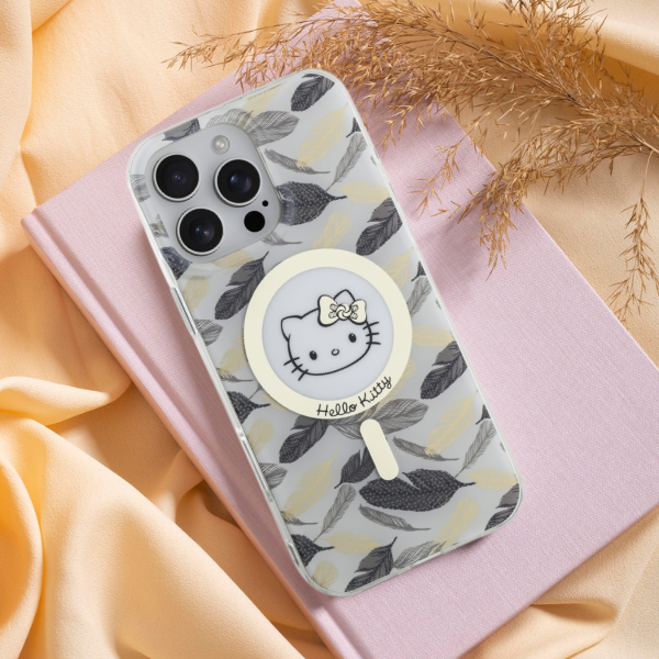 Hello Kitty HKHMP16XHGLEH Apple iPhone 16 Pro Max 6.9″ baltos spalvos kietas dėklas IML Golden Leaves MagSafe aprašymas - Prekės nuotrauka Hello Kitty HKHMP16XHGLEH Apple iPhone 16 Pro Max 6.9″ baltos spalvos kietas dėklas IML Golden Leaves MagSafe aprašymas - Prekės nuotrauka