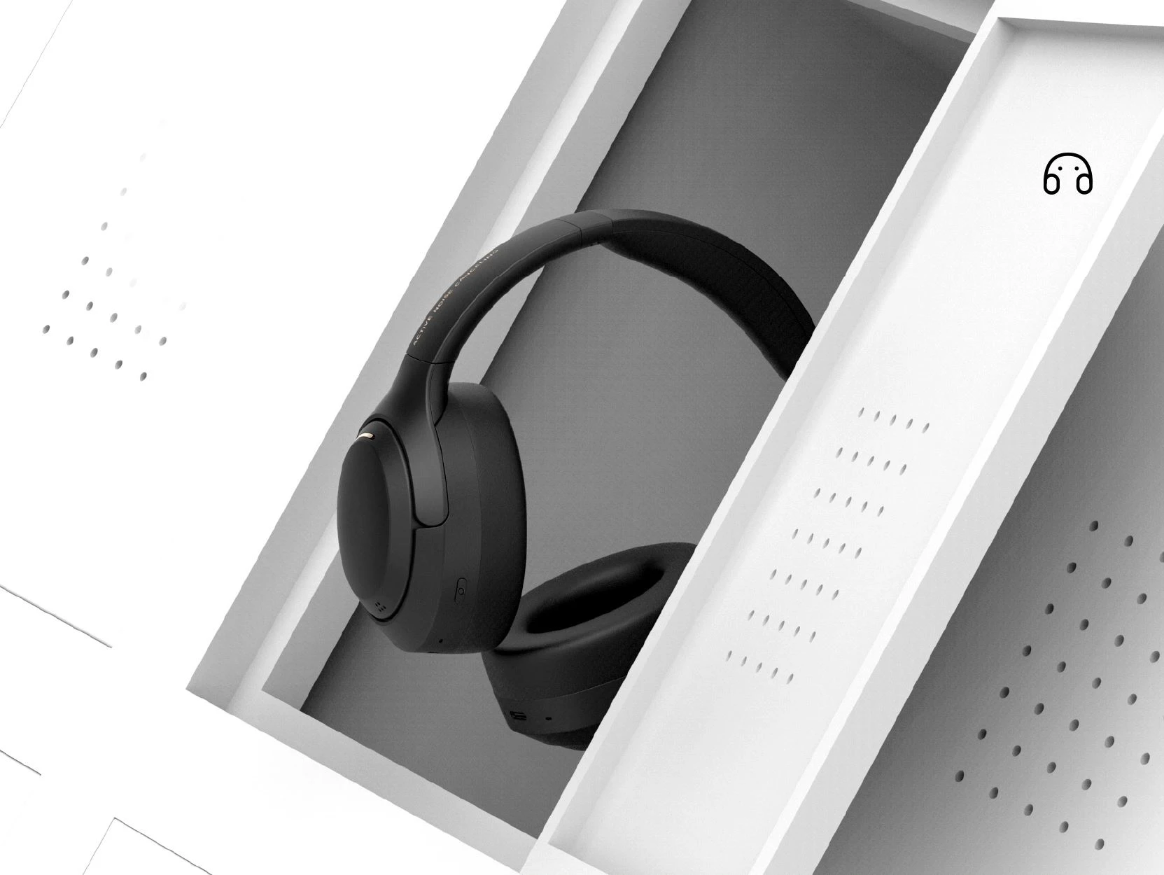 HONOR CHOICE Ausinės Pro baltos spalvos aprašymas - Prekės nuotrauka