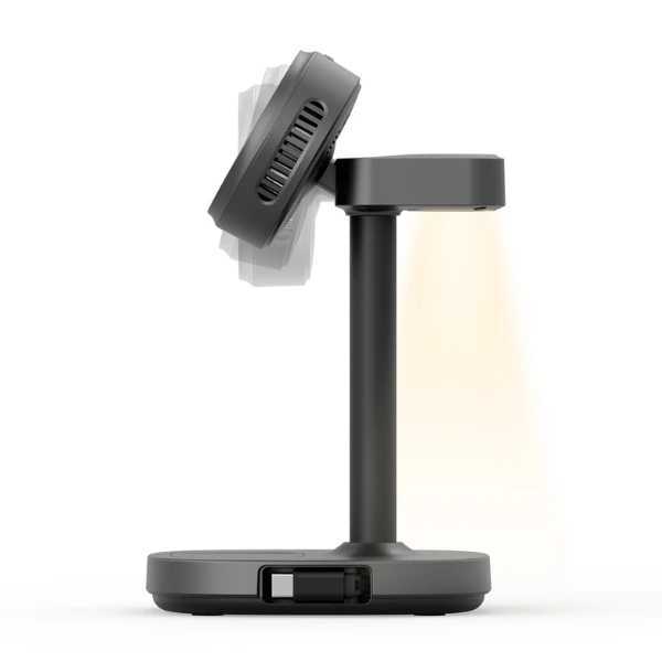 Įkrovimo stotelė Energea MagArctic Stand 4in1 Qi2 su aušintuvu and cable graphite aprašymas - Prekės nuotrauka Įkrovimo stotelė Energea MagArctic Stand 4in1 Qi2 su aušintuvu and cable graphite aprašymas - Prekės nuotrauka