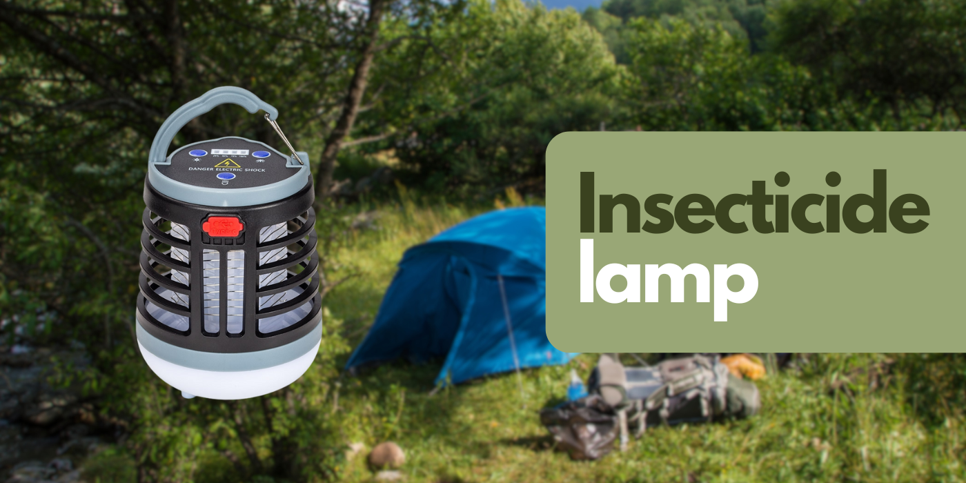 Sanico Insekticidinė lempa 1200mAh juodos spalvos aprašymas - Prekės nuotrauka