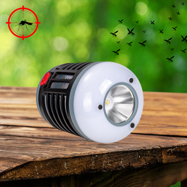 Sanico Insekticidinė lempa 1200mAh juodos spalvos aprašymas - Prekės nuotrauka