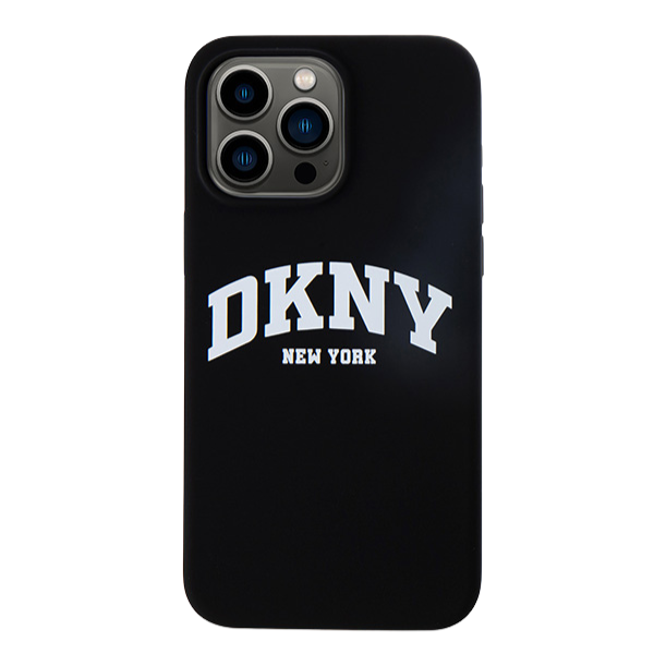 iPhone 11 DKNY dėklas Liquid Silicone Baltas Printed Logo MagSafe (DKHMN61SNYACH) juodos spalvos aprašymas - Prekės nuotrauka