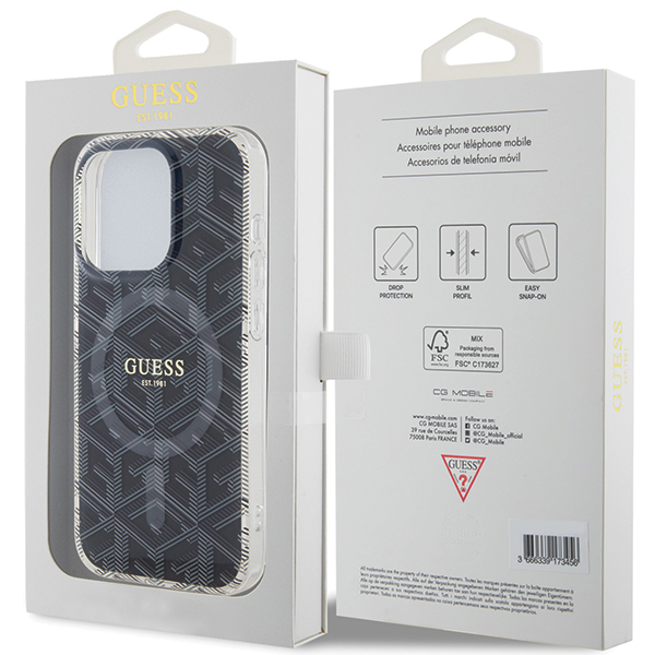 Dėklas GUESS GUHMP15MHGCUSTGK IPHONE 15 PLUS / 14 PLUS 6.7 