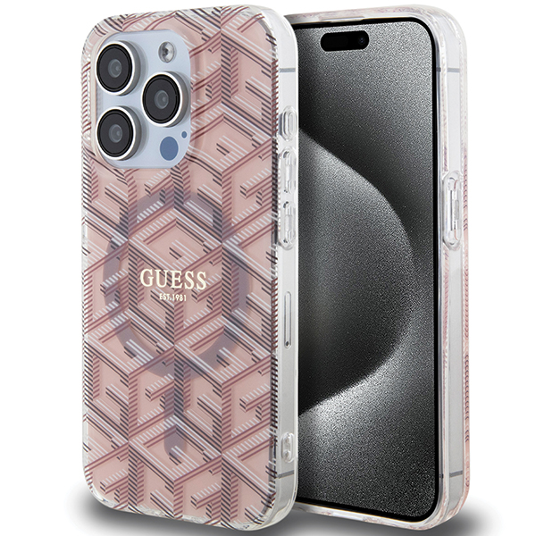 Dėklas GUESS GUHMP15MHGCUSTGP IPHONE 15 PLUS / 14 PLUS 6.7 