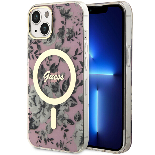 Dėklas GUESS GUHMP14MHCFWSP IPHONE 14 PLUS / / 15 PLUS 6.7 