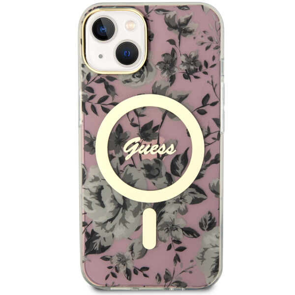 Dėklas GUESS GUHMP14MHCFWSP IPHONE 14 PLUS / / 15 PLUS 6.7 