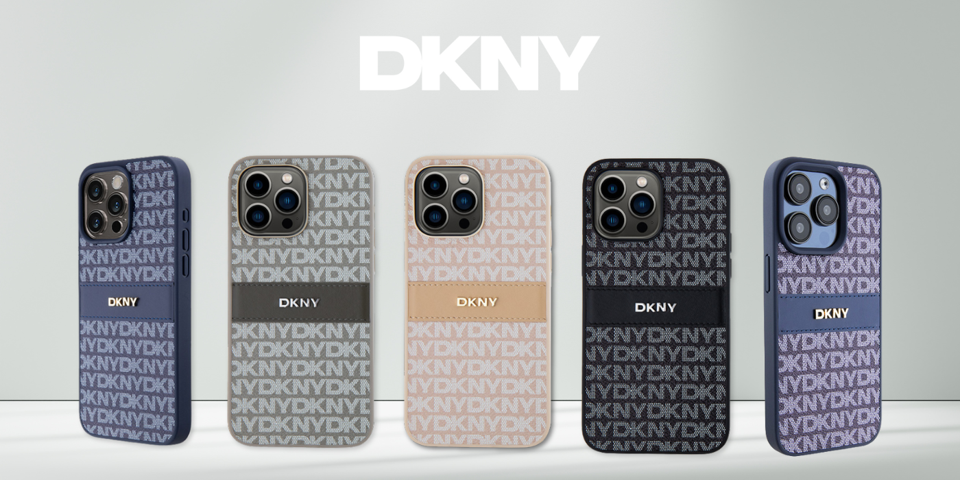 iPhone 14 Pro DKNY odinis dėklas Mono Stripe & Metal Logo (DKHCP14LPRTHSLK) juodos spalvos aprašymas - Prekės nuotrauka