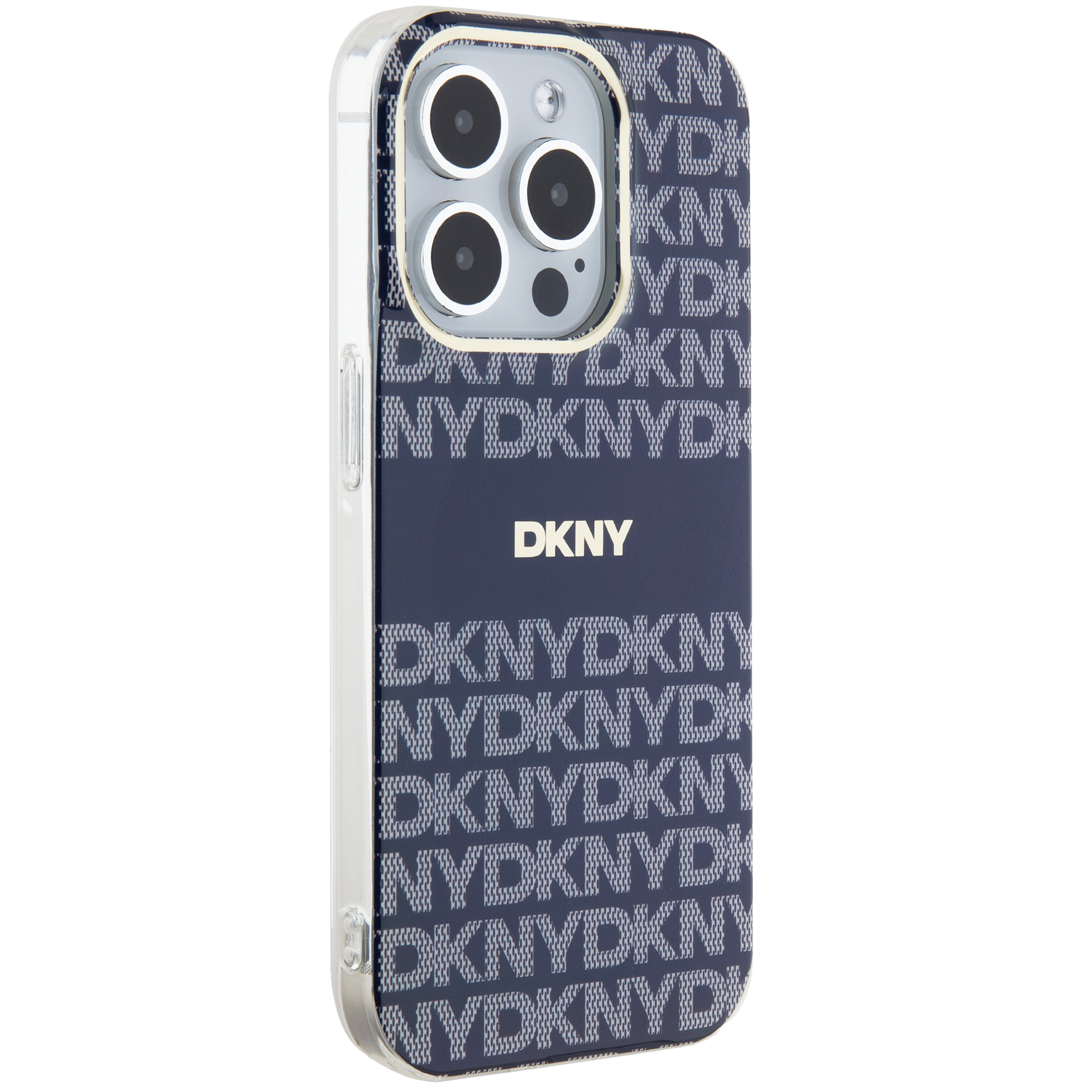 iPhone 15 Pro DKNY dėklas IML Mono & Stripe MagSafe (DKHMP15LHRHSEB) mėlynos spalvos aprašymas - Prekės nuotrauka