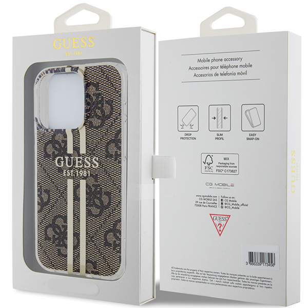 Dėklas GUESS GUHCP15XH4SGW IPHONE 15 PRO MAX 6.7 