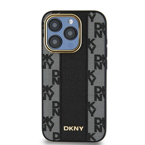 iPhone 16 Pro DKNY languoto rašto MagSafe (DKHMP16LPCPVSLK) dėklas telefonui juodos spalvos aprašymas - Prekės nuotrauka