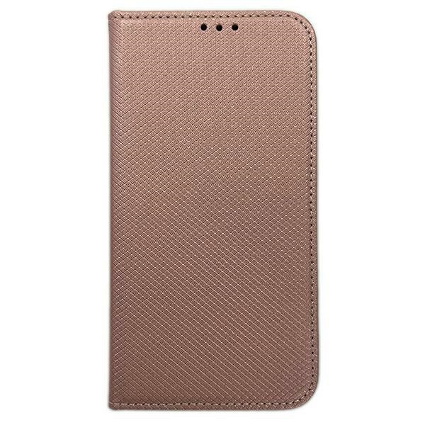 Išmanusis knygos tipo dėklas Smart Magnet, skirtas Xiaomi Poco M5, rožinio aukso spalvos aprašymas - Prekės nuotrauka