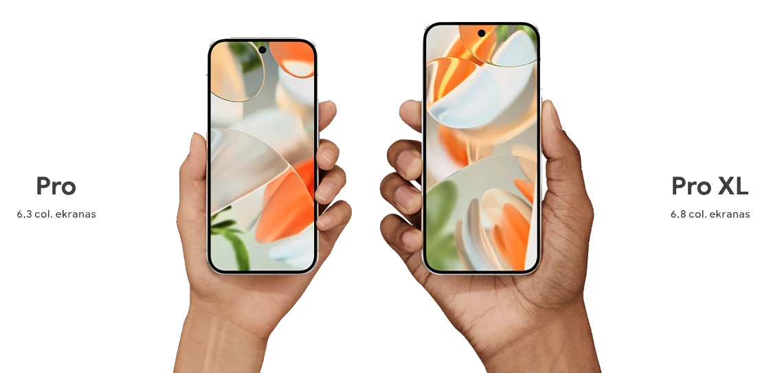 Išmanusis telefonas Google Pixel 9 Pro XL 5G Dual Sim 16GB RAM 256GB - Porcelain aprašymas - Prekės nuotrauka