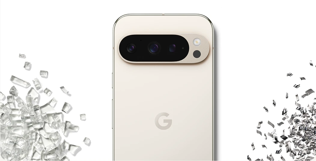 Išmanusis telefonas Google Pixel 9 Pro XL 5G Dual Sim 16GB RAM 256GB - Porcelain aprašymas - Prekės nuotrauka