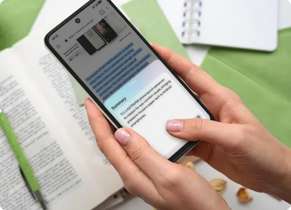 Išmanusis telefonas TCL 60SE Nxtpaper, 8/256 GB, Mint Žalias aprašymas - Prekės nuotrauka