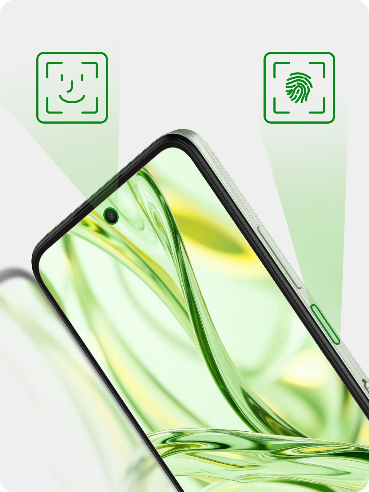Išmanusis telefonas TCL 60SE Nxtpaper, 8/256 GB, Mint Žalias aprašymas - Prekės nuotrauka