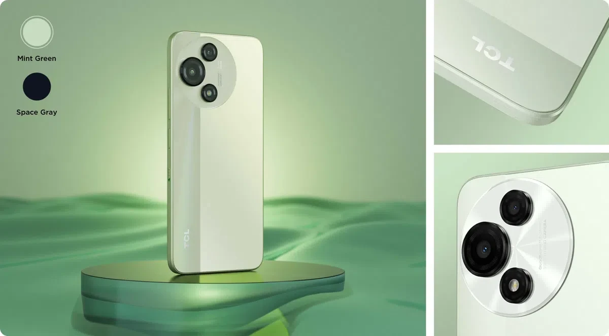 Išmanusis telefonas TCL 60SE Nxtpaper, 8/256 GB, Mint Žalias aprašymas - Prekės nuotrauka