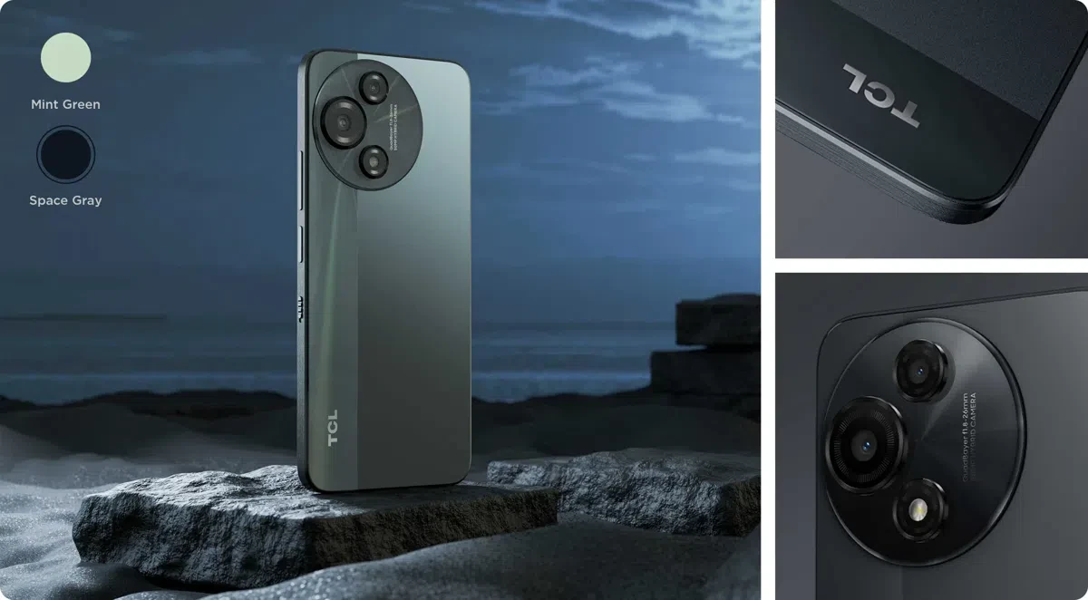 Išmanusis telefonas TCL 60SE Nxtpaper, 8/256 GB, Mint Žalias aprašymas - Prekės nuotrauka