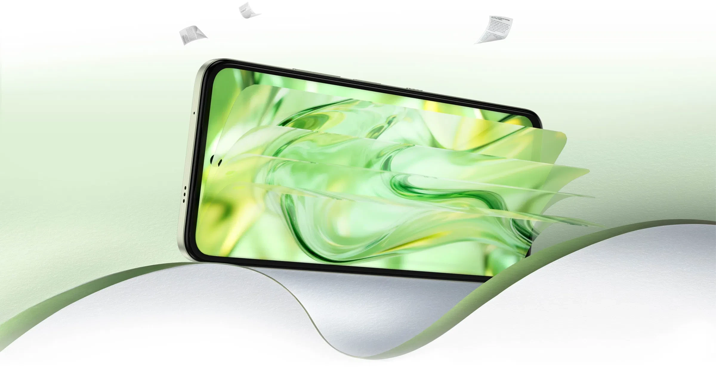 Išmanusis telefonas TCL 60SE Nxtpaper, 8/256 GB, Mint Žalias aprašymas - Prekės nuotrauka