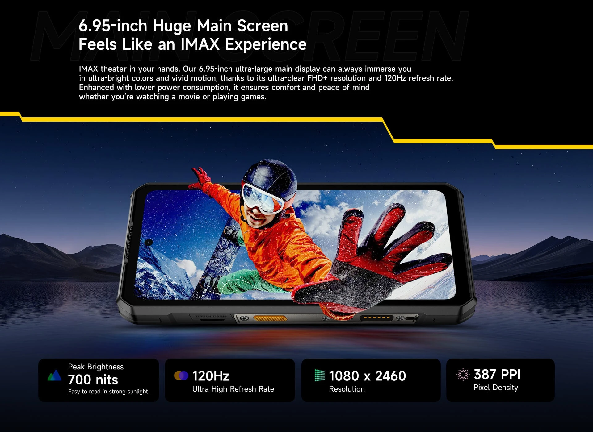 Išmanusis telefonas Ulefone Armor 30 Pro 16/512 Juodas aprašymas - Prekės nuotrauka