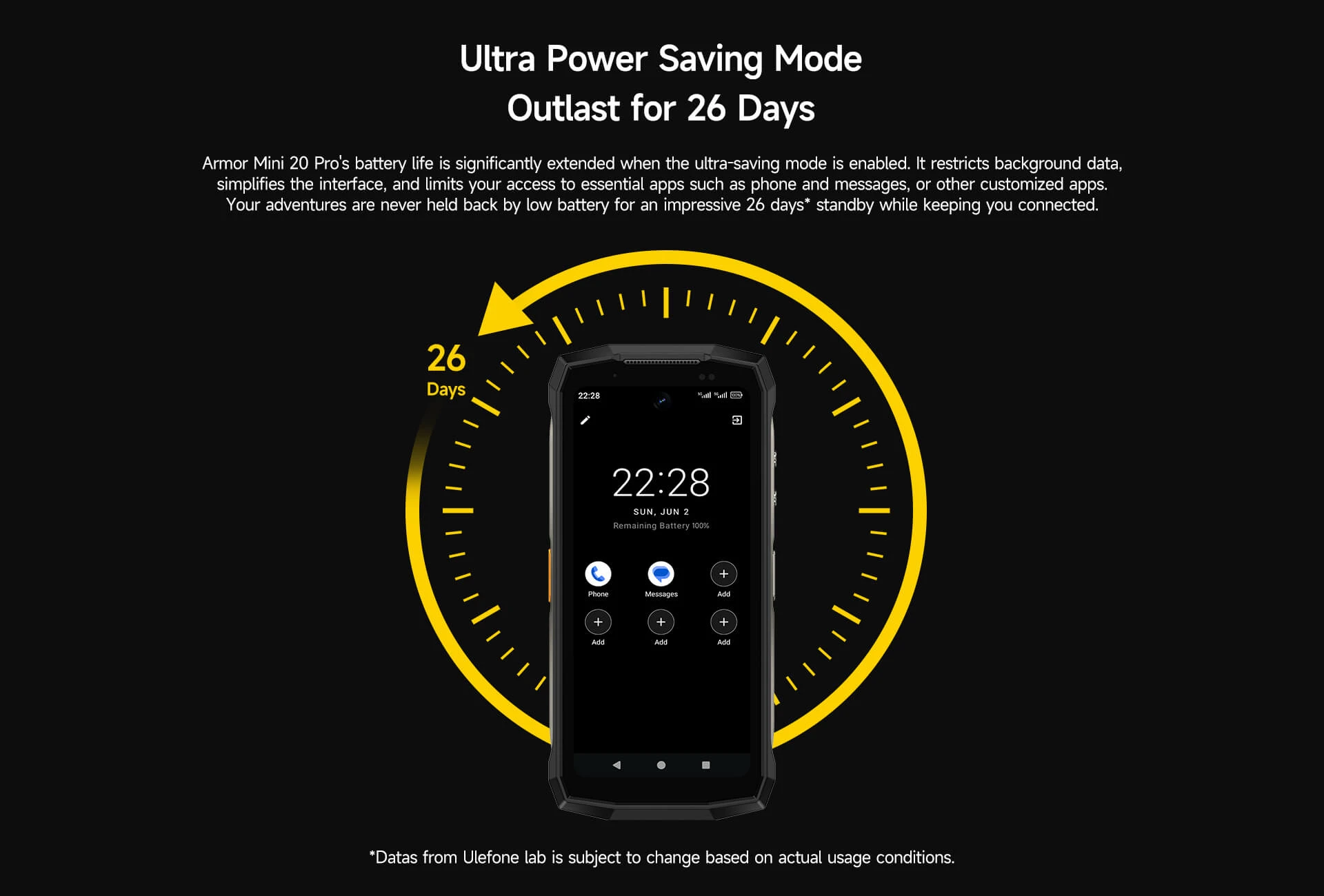 Išmanusis telefonas Ulefone Armor Mini 20 Pro Juodas EU aprašymas - Prekės nuotrauka Išmanusis telefonas Ulefone Armor Mini 20 Pro Juodas EU aprašymas - Prekės nuotrauka