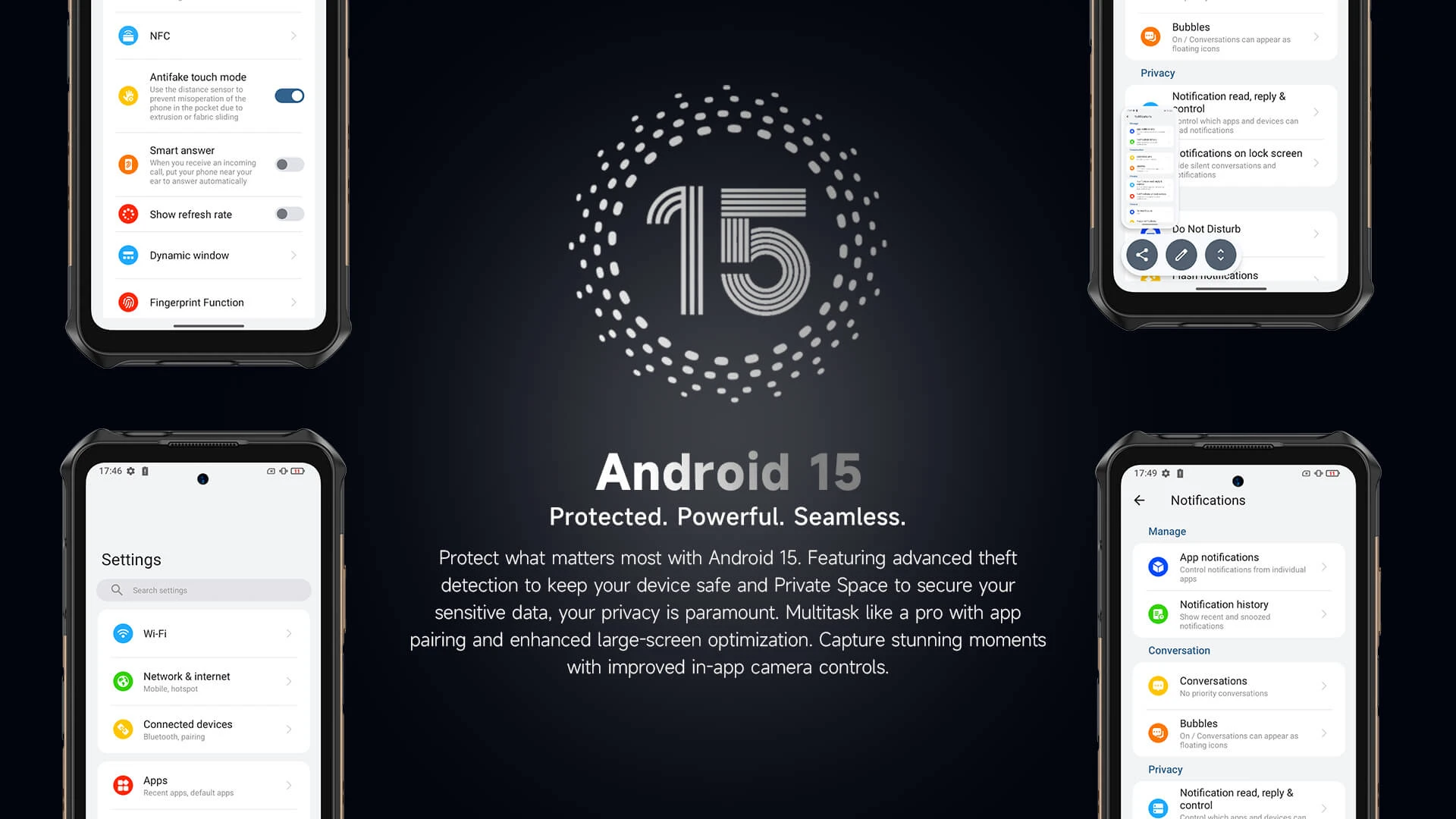 Išmanusis telefonas Ulefone Armor X16 6/128GB Wasteland shadow EU aprašymas - Prekės nuotrauka