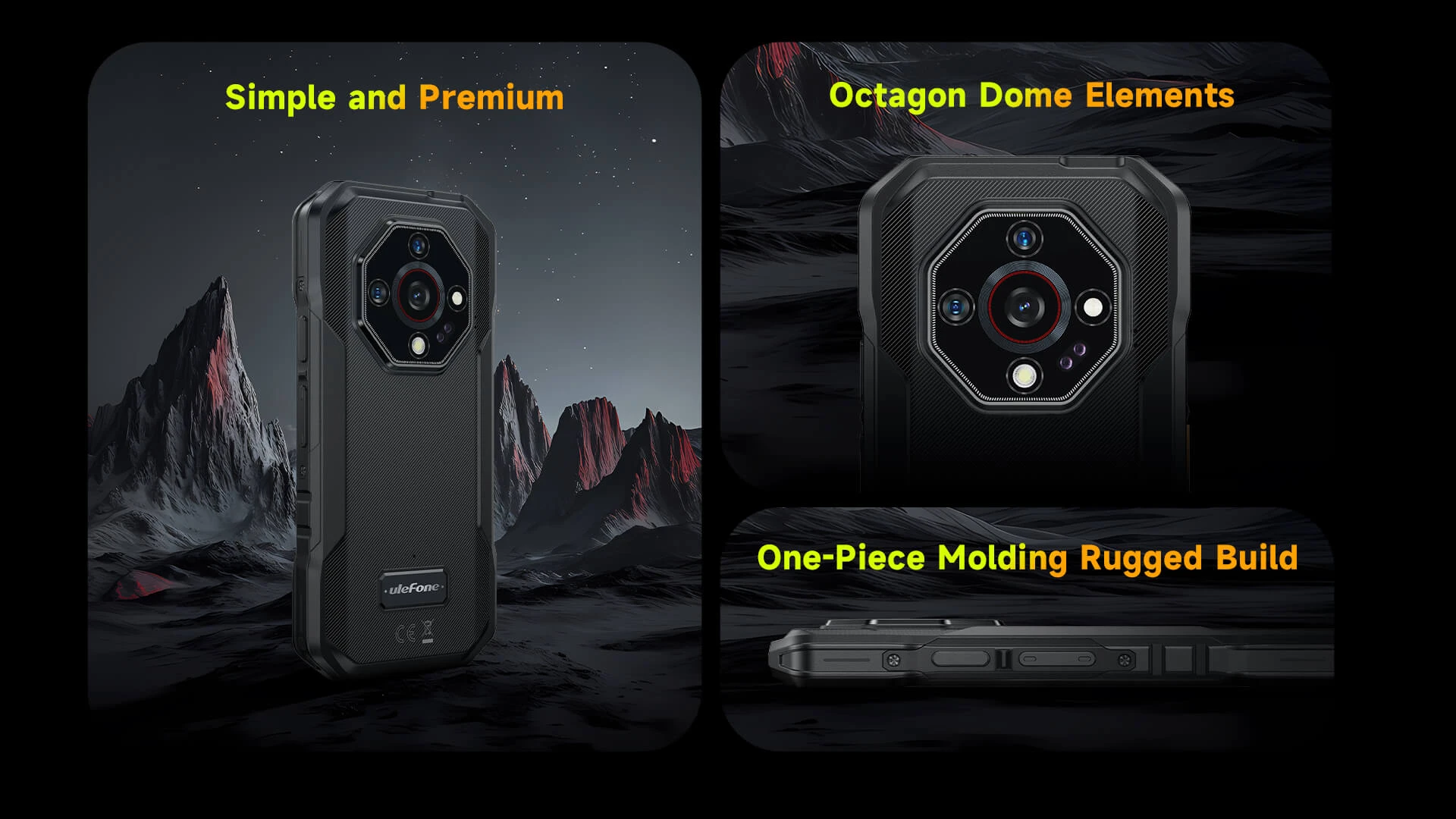 Išmanusis telefonas Ulefone Armor X32 6/128GB juodas aprašymas - Prekės nuotrauka