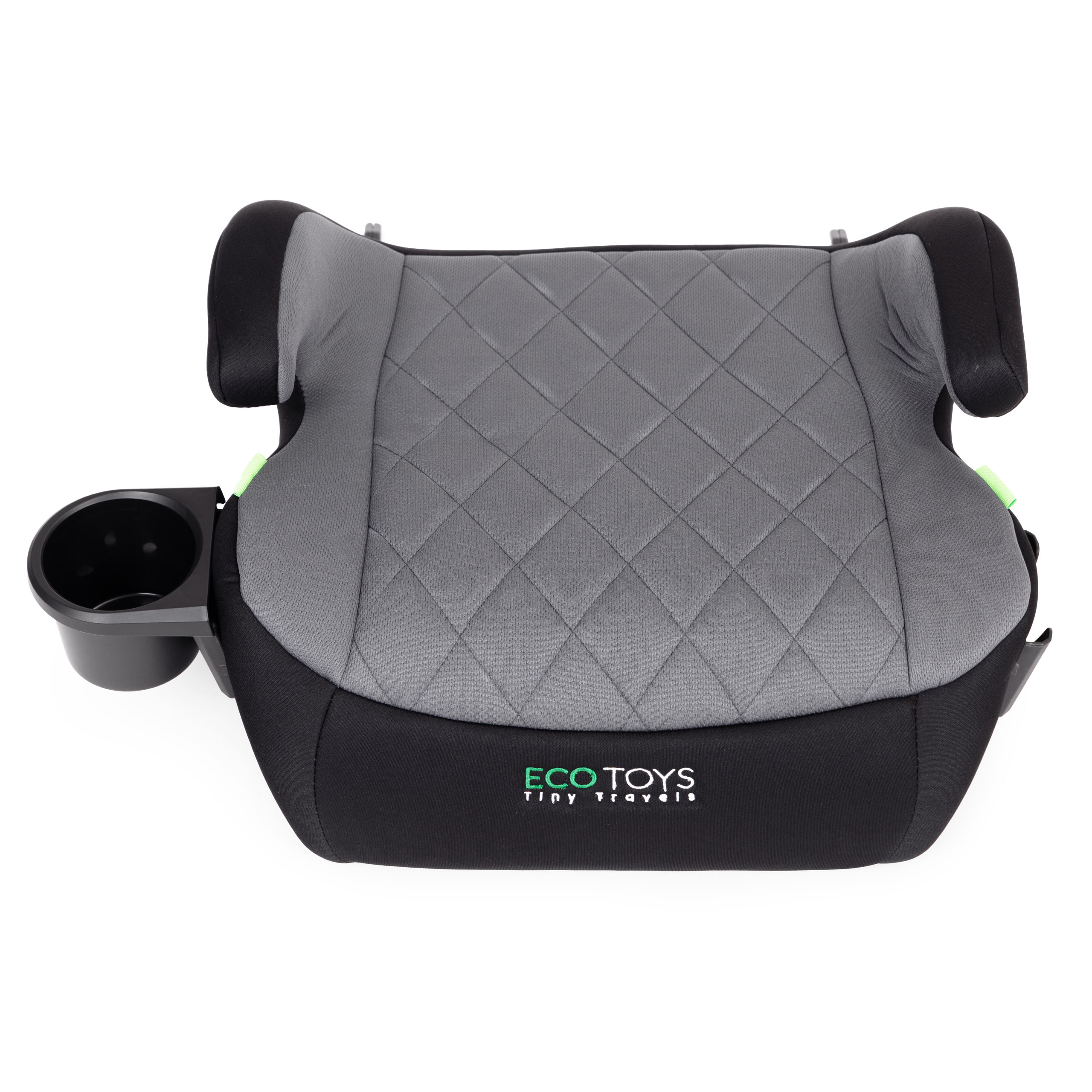 ISOFIX Car Booster Seat for Children i-SIZE Height 125-150 cm Cup Holder ECOTOYS aprašymas - Prekės nuotrauka