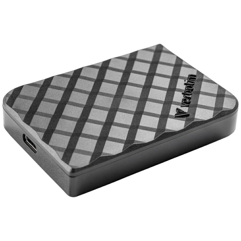 Kietasis diskas Išorinis diskas Verbatim Store n Go Mini Diamond USB-C SSD 2Tb juodos spalvos 32026 aprašymas - Prekės nuotrauka