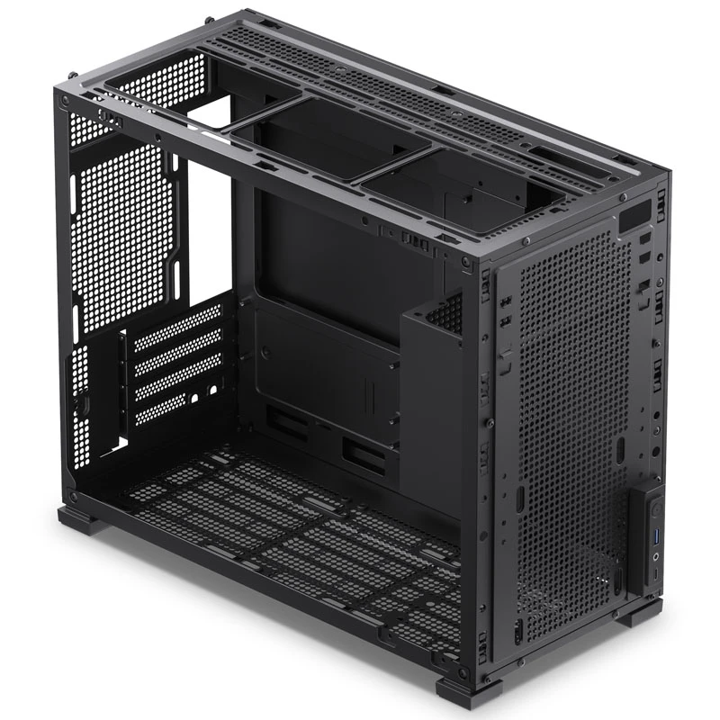 Jonsbo D31 MESH Micro-ATX kompiuterio korpusas, Tempered Glass – juodos spalvos aprašymas - Prekės nuotrauka