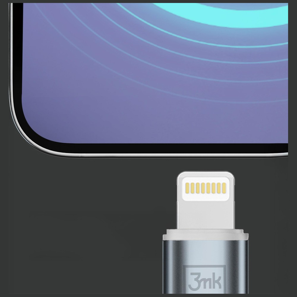3mk Hyper Cable N-SERIES USB-C to Lightning 3m PD 3.0 9V/3A 27W Baltas aprašymas - Prekės nuotrauka