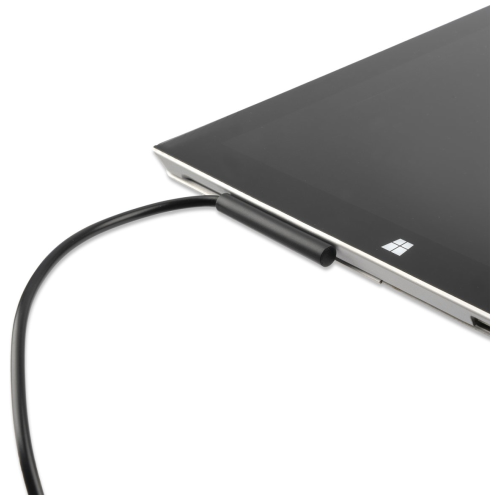 Kabelis 4smarts Connect Cable USB-C 5A 1m, skirtas Microsoft Surface, juodas aprašymas - Prekės nuotrauka